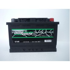 Akumulator Gigawatt 12V 74Ah 680A 0185757404